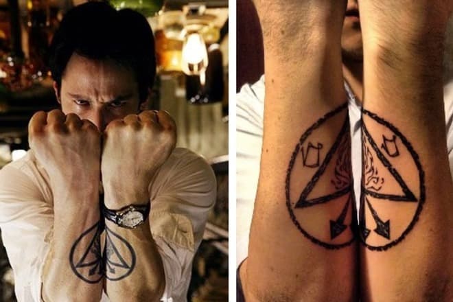 Tatouage de John Constantine