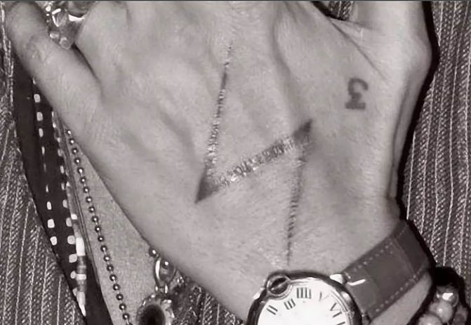 Tatuaje de Johnny Depp. Fotos en su brazo, espalda, mano