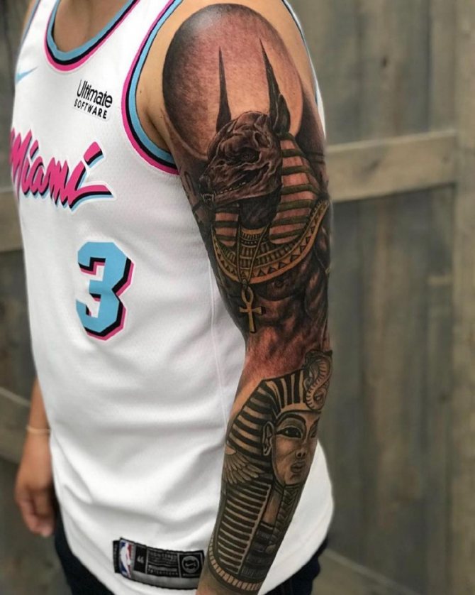 tatouage symboles égyptiens