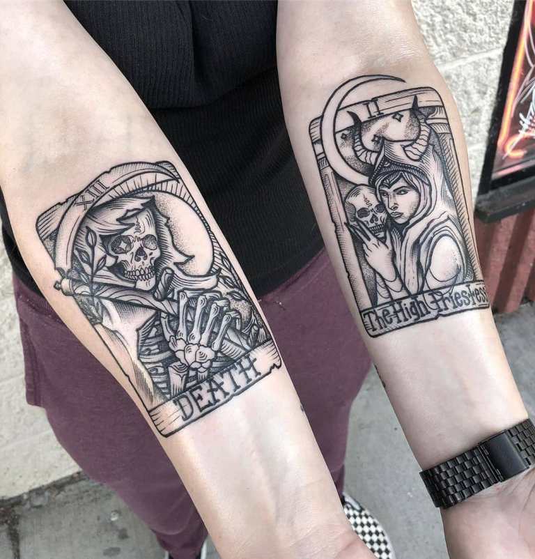 дизайн на татуировки смърт