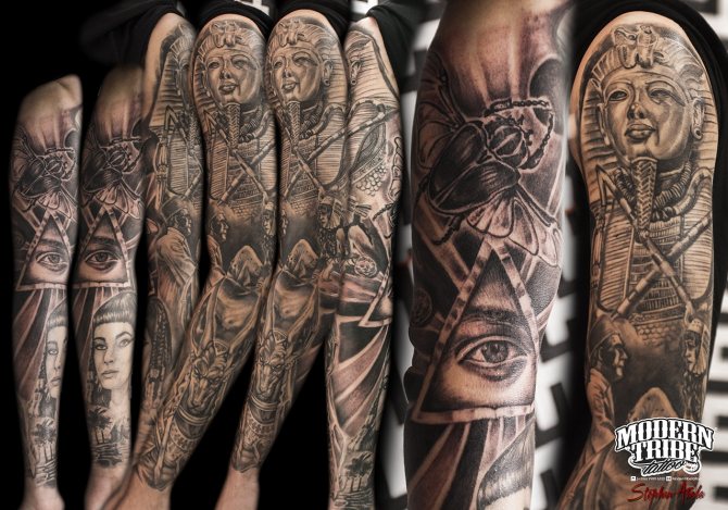 tatouages de pharaons