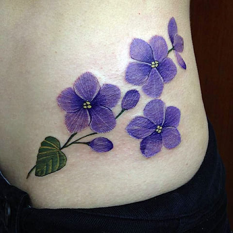 Tattoo Violet