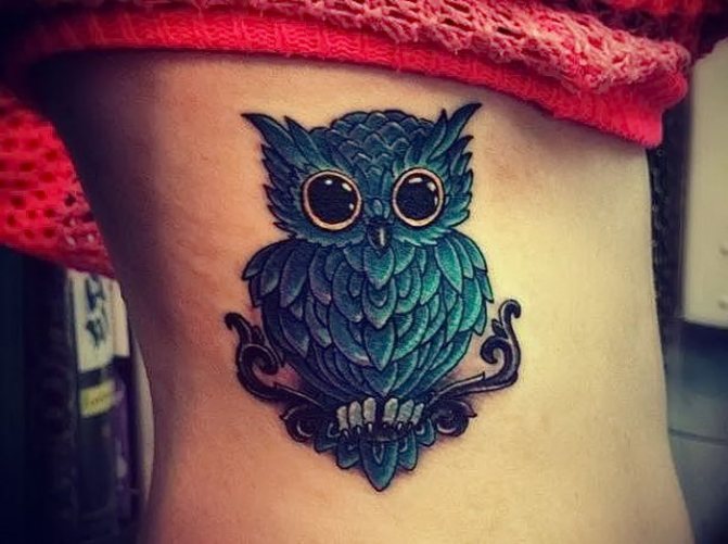 tatouage aigle hibou