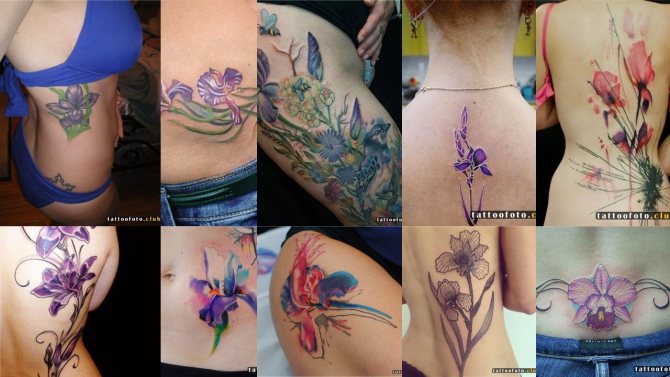 Tetoválás képek írisszel