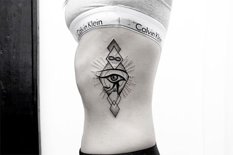 Tatouage yeux Hora pour femmes - photo