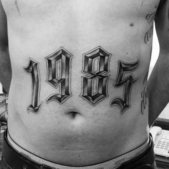 tattoo year of birth