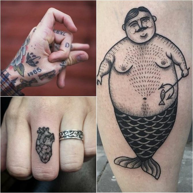 Tattoo Handpoke - Tattoo Handpoke Hommes