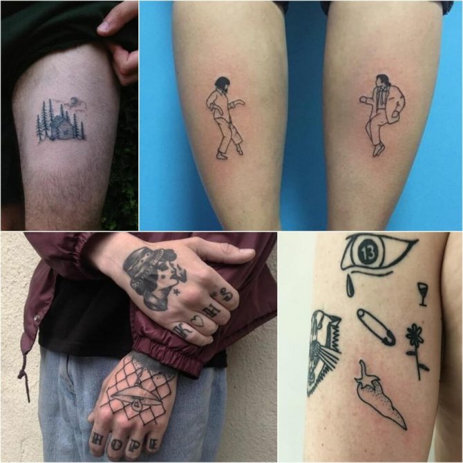 Tattoo Handpoke - Tattoo Handpoke - Tatouage pour les hommes