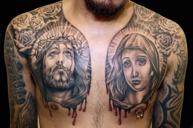 tatouage jesus