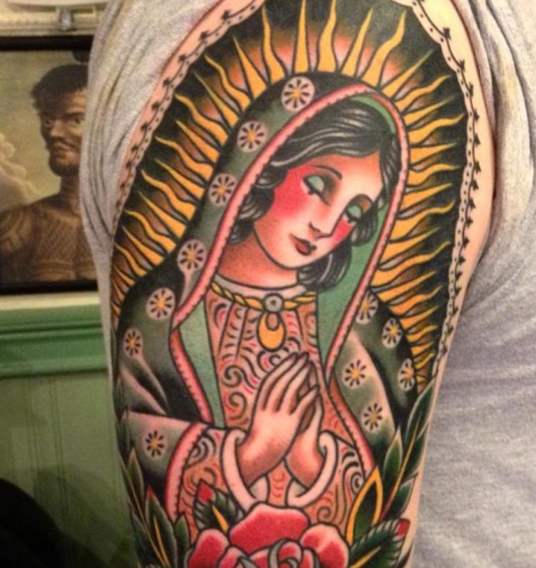 Jumalanäidin tatuointi