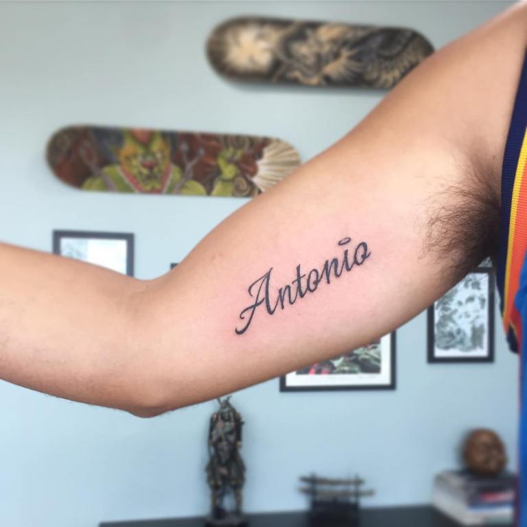 tatuaje del nombre