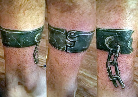 Grilletes para tatuajes