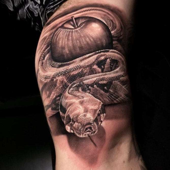 tetování kobry na ruce