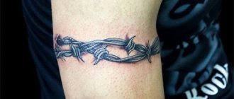 Tattoo Stacheldraht
