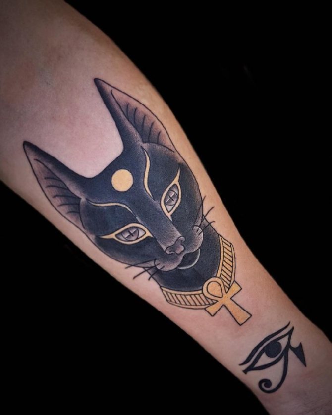 tatouage de chat