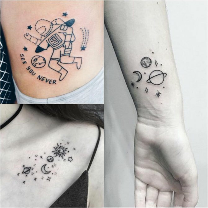 Tattoo Space - Tatouages en petit espace - Tatouages en petit espace