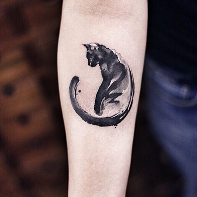 Tattoo cat - Tatouage de chat - Signification du tatouage