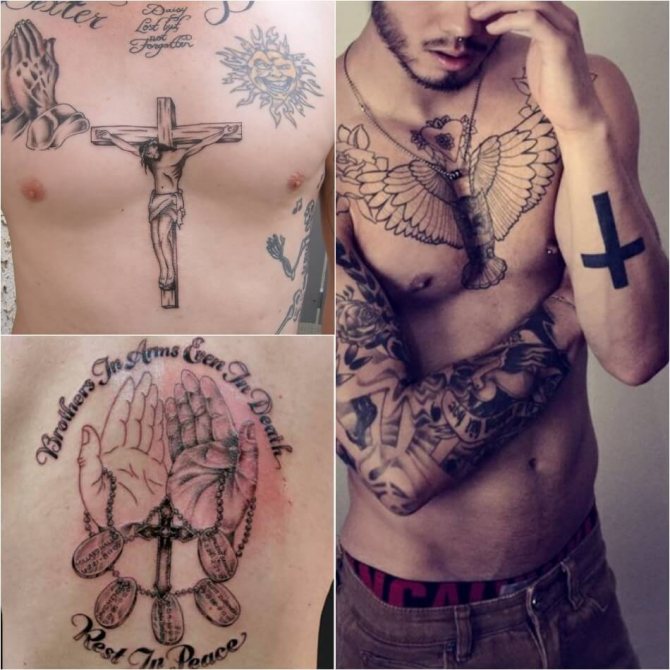 Tattoo cross - Tattoo cross for men - Tattoo cross for men