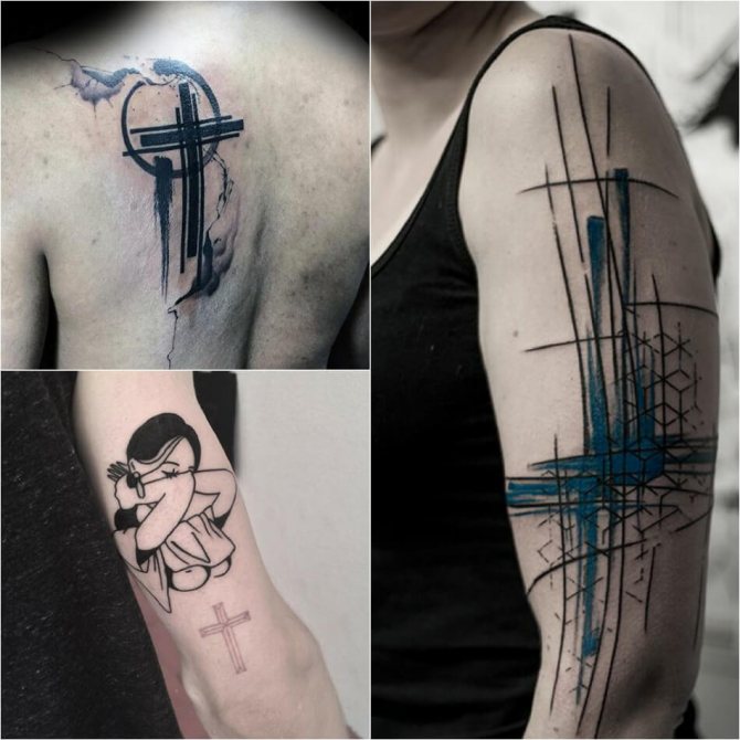 Tattoo cross - Tattoo cross for men - Tattoo cross for men