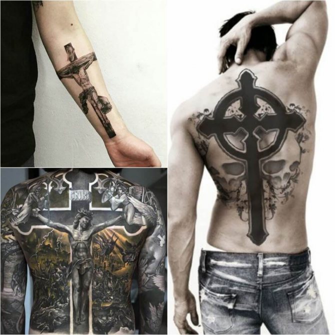 Tattoo cross - Tattoo cross for men - Tattoo cross for men
