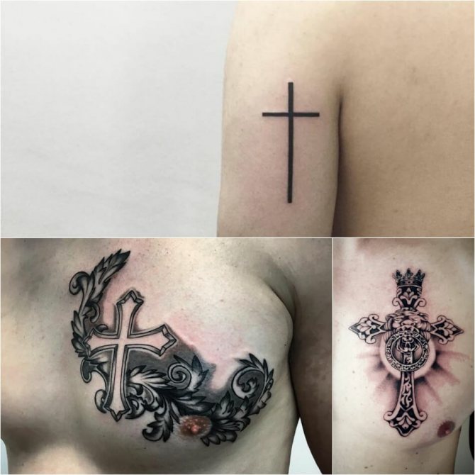 Tattoo cross - Tattoo cross for men - Tattoo cross for men