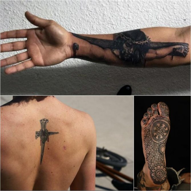 Tattoo cross - Tattoo cross for men - Tattoo cross for men