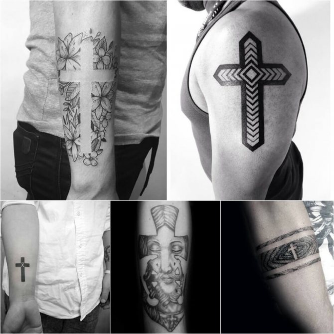 Tattoo cross - Tattoo cross for men - Tattoo cross for men