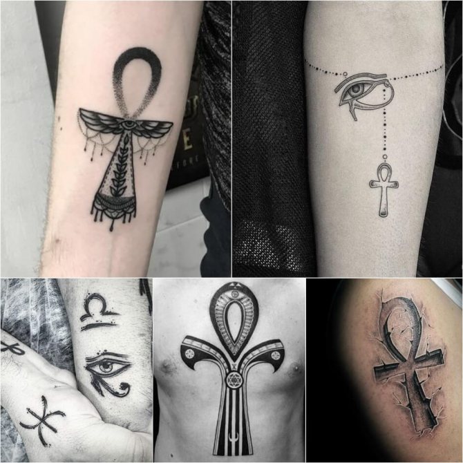 Croce del tatuaggio - Idee e significati per la croce del tatuaggio - Tattoo Ankh