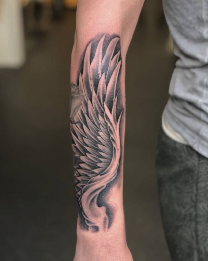 Tatuointi siivet kaverit