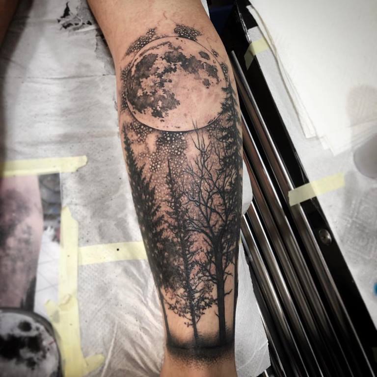 刺青の森の意味