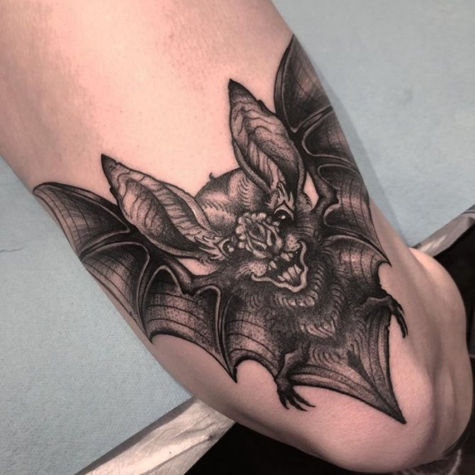 signification du tatouage de chauve-souris
