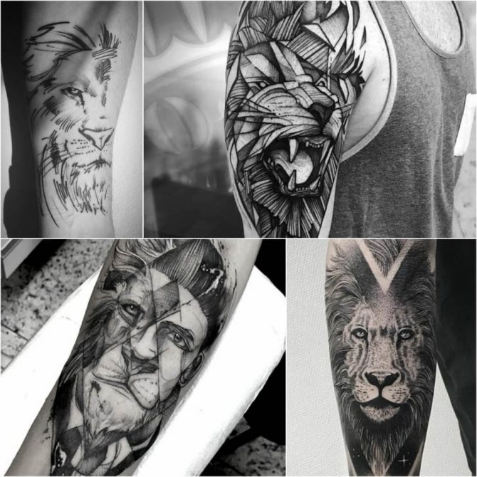 Tatuointi Lion - Merkitys Tattoo Lion