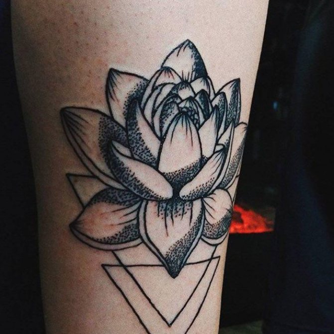 lotus tatuointi