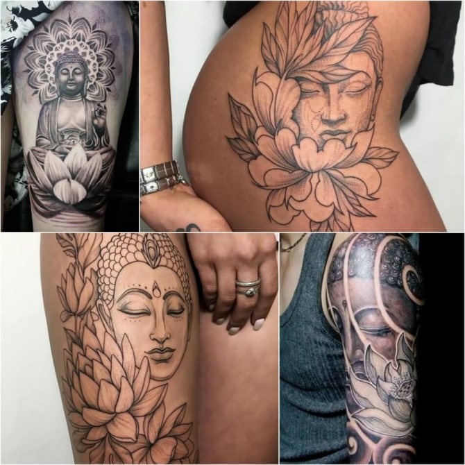 Tattoo Lotus - Tattoo Lotus et Bouddha