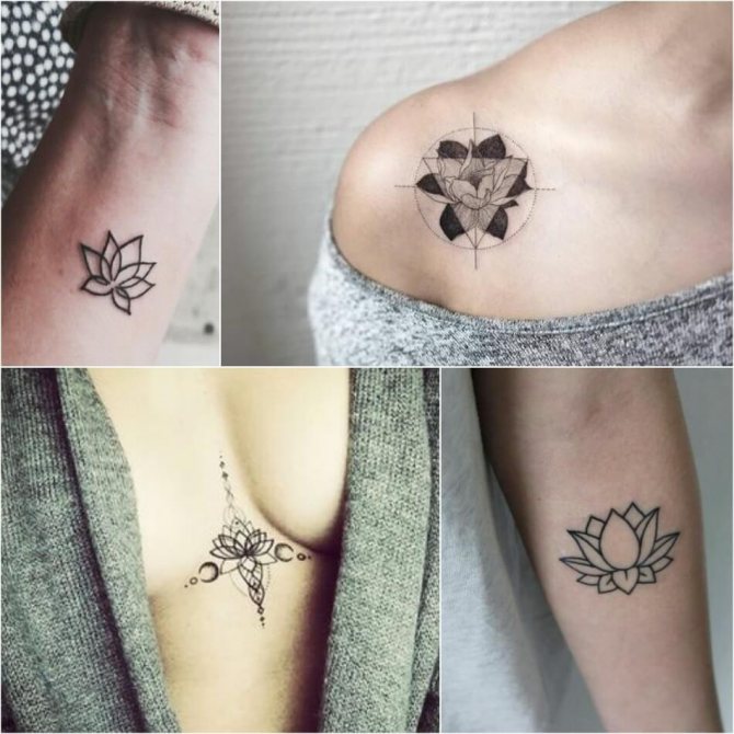 Tattoo Lotus - Tattoo Little Lotus