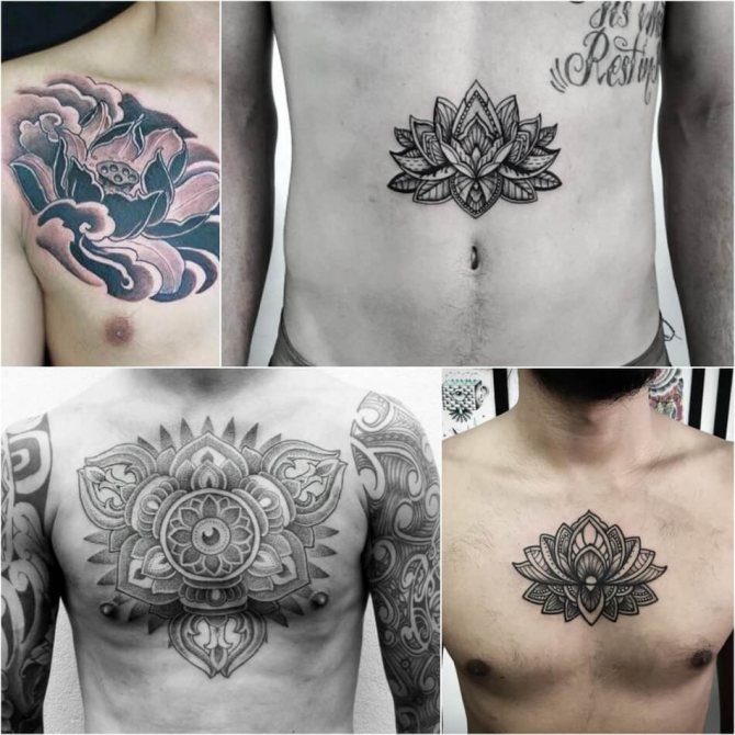 Tattoo Lotus - Signification et croquis pour un tatouage de lotus masculin