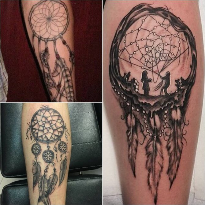 Tatouage attrape-rêves - Tatouage attrape-rêves pour Homme