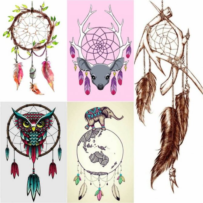 Tatouage attrape-rêves - Croquis de tatouage attrape-rêves - Tatouage attrape-rêves