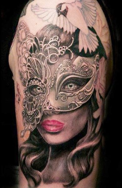 masque de tatouage