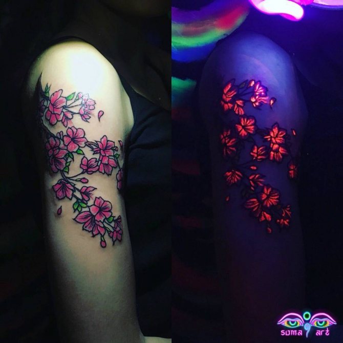 Tattoo Master Soma Art, Tatouage UV, Tatouage Fluorescent, Tatouage Lumière Noire
