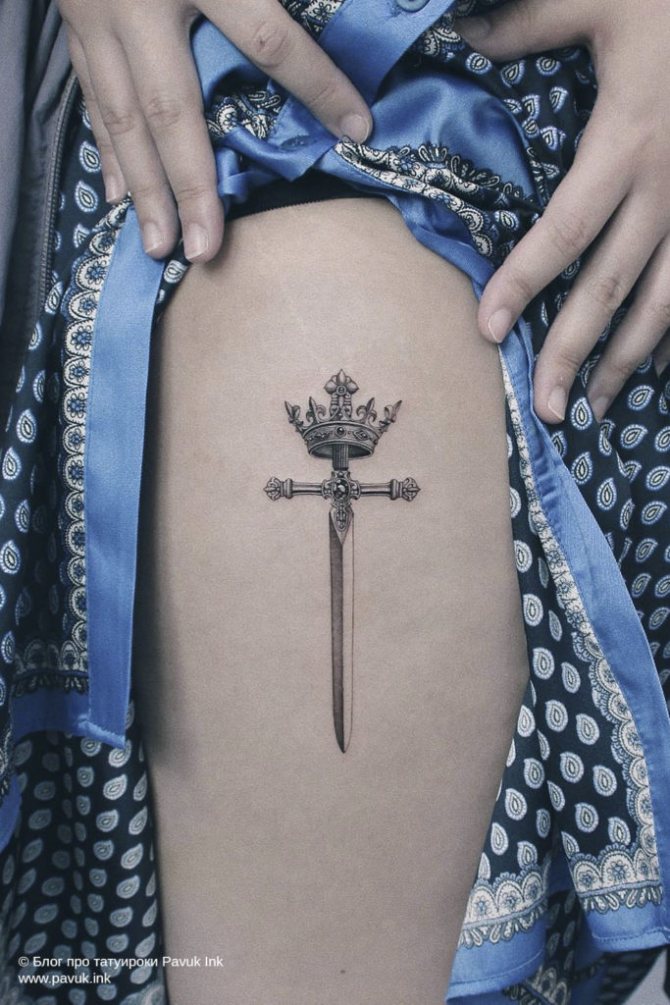 tetovací meč 02