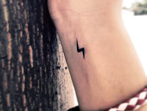 Randme välk tatoveering