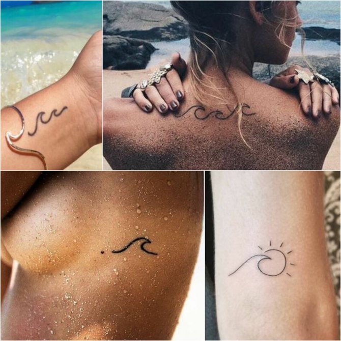 Mer de tatouage - petite mer de tatouage - mer de tatouage