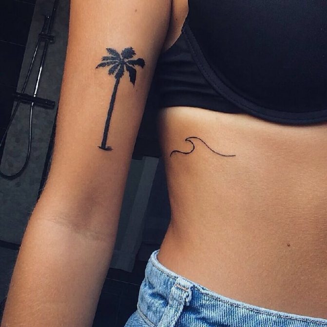 Mer de tatouage - petite mer de tatouage - mer de tatouage