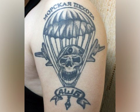 Tatouage des Marines russes