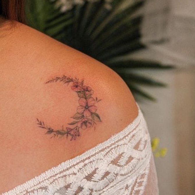 tatouage Croissant musulman