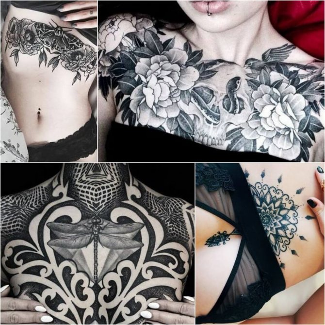 Τατουάζ στο στήθος για κορίτσια - Τατουάζ στο στήθος για κορίτσια - Γυναικεία τατουάζ στο στήθος