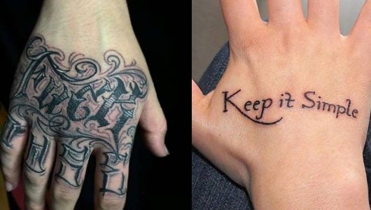 Tattoo on the hand for men, girls. Photos, sketches, inscriptions, pictures with meaning, tattoo ideas and their meanings