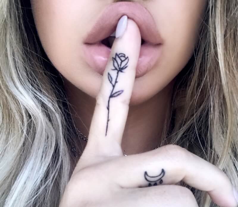 Tattoo on hand - Tattoo on hand - Hand tattoo - Tattoo on hand rose