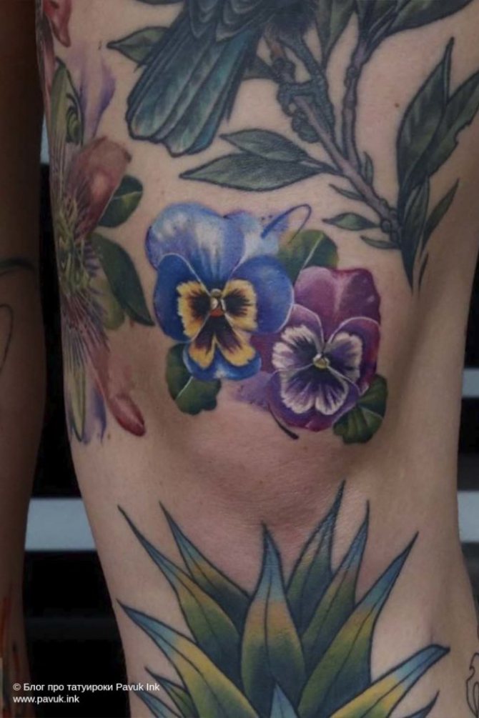 tatoo sulle ginocchia 16